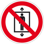 Verbotszeichen - Personenbeförderung verboten