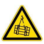 Warnzeichen - Warnung vor schwebender Last 