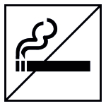 Türkennzeichnung - Rauchverbot