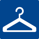 Schwimmbadschild - Garderobe