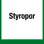Wertstoffkennzeichen - Styropor