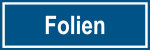 Wertstoffkennzeichen - Folien