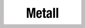 Wertstoffkennzeichen - Metall  - Folie Selbstklebend - 5 x 15 cm