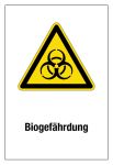 Warnschild - Biogefährdung