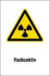 Warning sign - Radioactive
