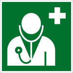 Rettungszeichen - Arzt   