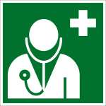 Rettungszeichen - Arzt   