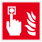Brandschutzzeichen - Brandmelder