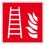 Fire safety sign - fire escape