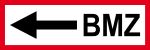 Feuerwehrschild - BMZ links