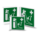 Nose or flag shield | Escape Sign - Resuscitation Device (E028)