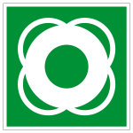 Rettungszeichen - Rettungsring - E040