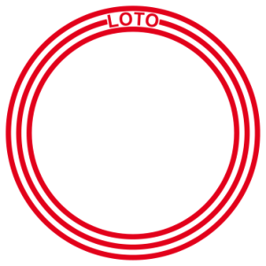 LabelMax LOTO-Energiepunkt-Label für nicht freischaltbare Energien | Ø 100 mm