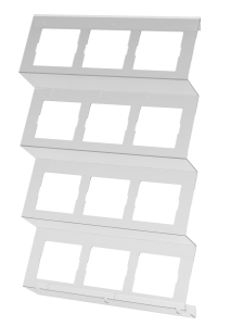 C-holder | Foil cassette shelf | 3 rows