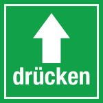 Türkennzeichnung - drücken 