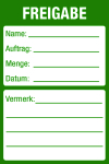 Qualitätssicherung - Freigabe 