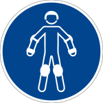 Gebotszeichen - Schutzausrüstung für Rollsport benutzen