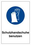 Gebotsschild - Schutzhandschuhe benutzen