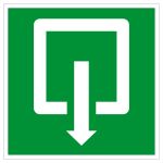 Fluchtwegschild - Ausgang  