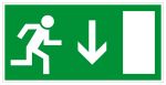 Emergency exit sign - Emergency exit