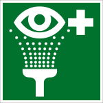 Rettungszeichen - Augenspüleinrichtung  