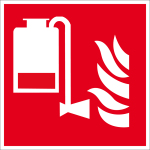 Brandschutzzeichen - Tragbare Schaumlösch-Einheit (F010)