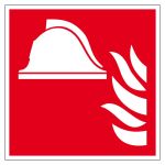 Fire safety signs - means and equipment for fire fighting