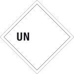 Gefahrgutzeichen - UN-Nummer  